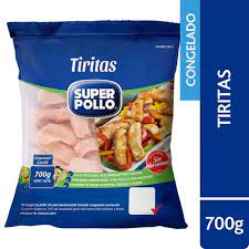 Tiritas Pollo 700 grs Super Pollo