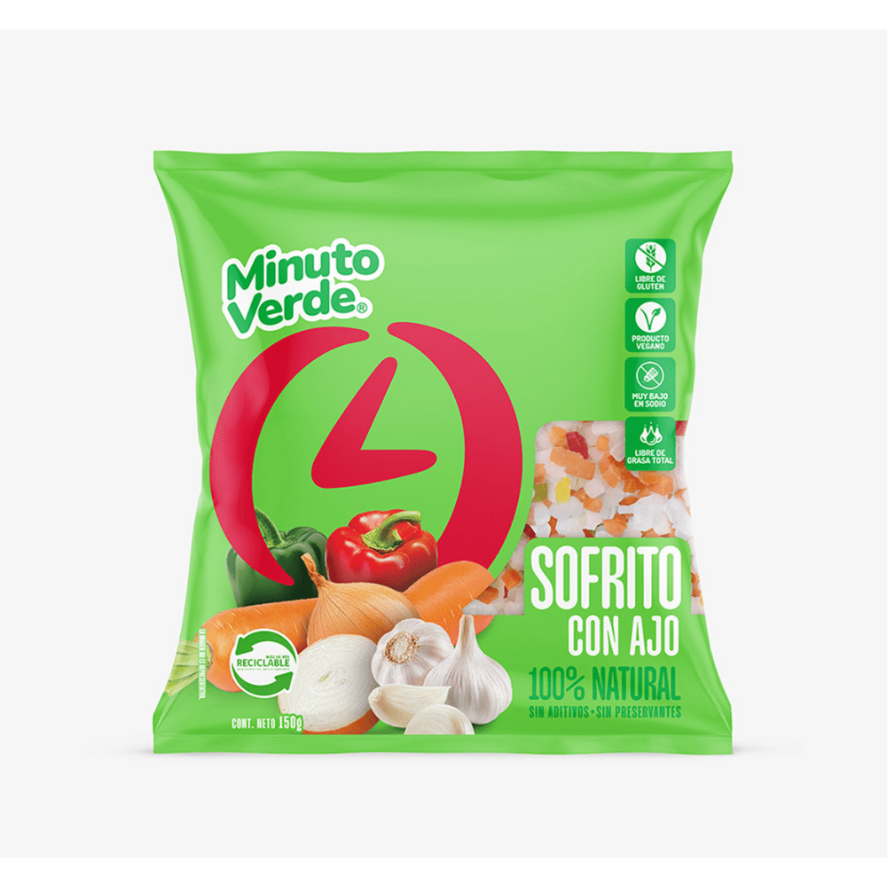 SOFRITO CON AJO MINUTO VERDE